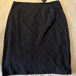 Halogen Classic Black Pencil Skirt